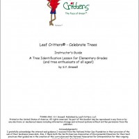 Leaf Critters® – Celebrate Trees Teacher’s Guide